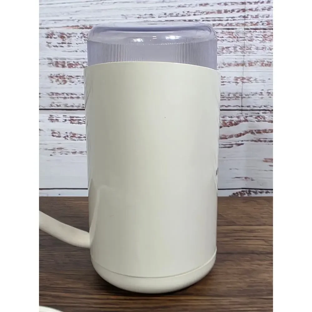 VTG Krups Type 208 Coffee Grinder Ivory Tested Working Made in Hong Kong
